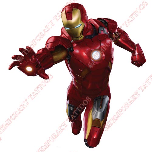 Iron Man Customize Temporary Tattoos Stickers NO.206